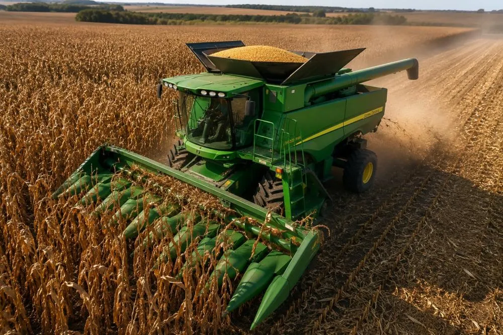 Colheita do milho chega a 90,4% no Brasil, mas falta de armazenagem paralisa trabalhos em região de MS